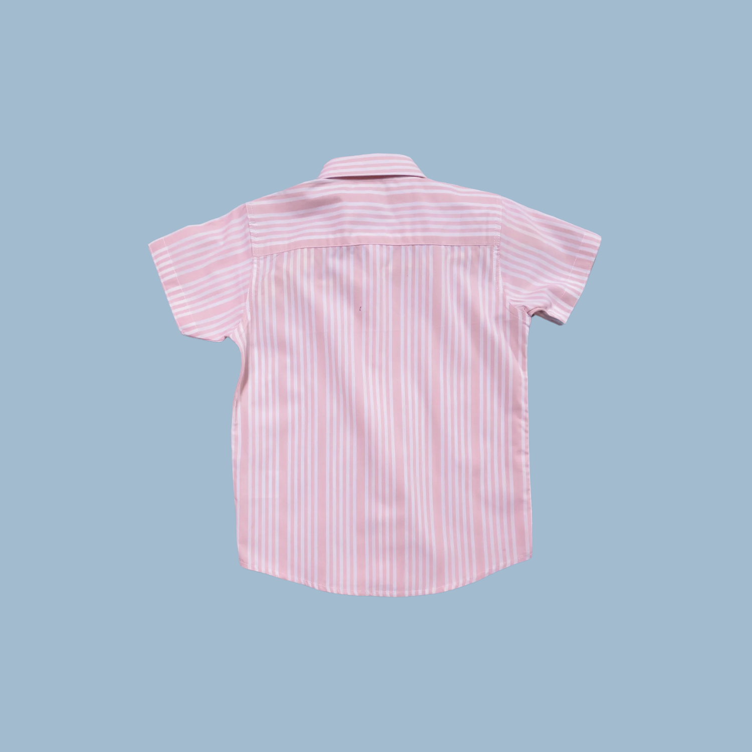 Pink Striped Button Down Shirt Green | (12M - 6YRS)